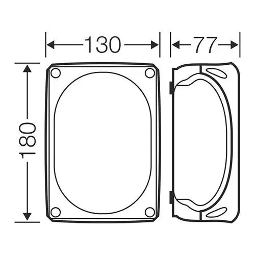Hensel Cable Junction Box with Terminal 4-10 sq.mm Black IP66 Protection 130x180x77 mm, DK1010B (Pack of 5 Pcs)