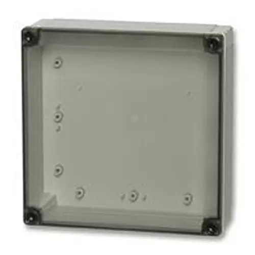 FIBOX Enclosure, Pc, Grey/Smoked Transparent, PC 175/60 HT ENCLOSURE