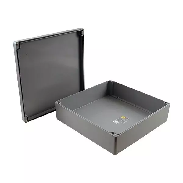 HAMMOND Small Enclosure, Small, Pet, Grey, 1590ZGRP253.