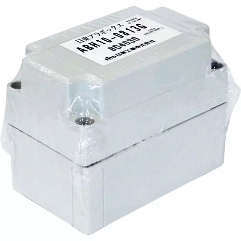 NITTO KOGYO Abh Plastic Box ABS Resin 84 mm Effective Depth, ABH10-0813G