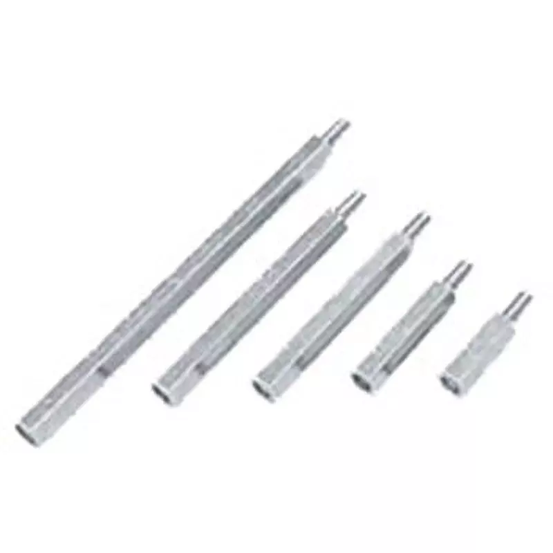 NITTO KOGYO Hexagon Post Steel Sheet Trivalent Chromate Plating Surface Treatment, HP-4-100 (Set of 50 Pcs)