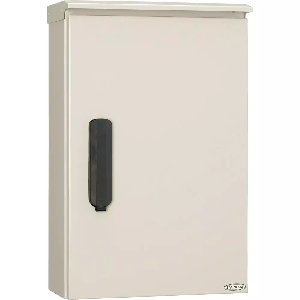 NITTO KOGYO Weatherproof Cabinet Stainless Steel (SUS304) 183 mm Effective Depth, SOWP20-56