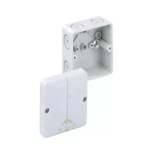CAPE Electric Junction Box Thermoplastic IP66 With Terminals 2.5 Sq.mm 87x87x52 mm, CJB001PP