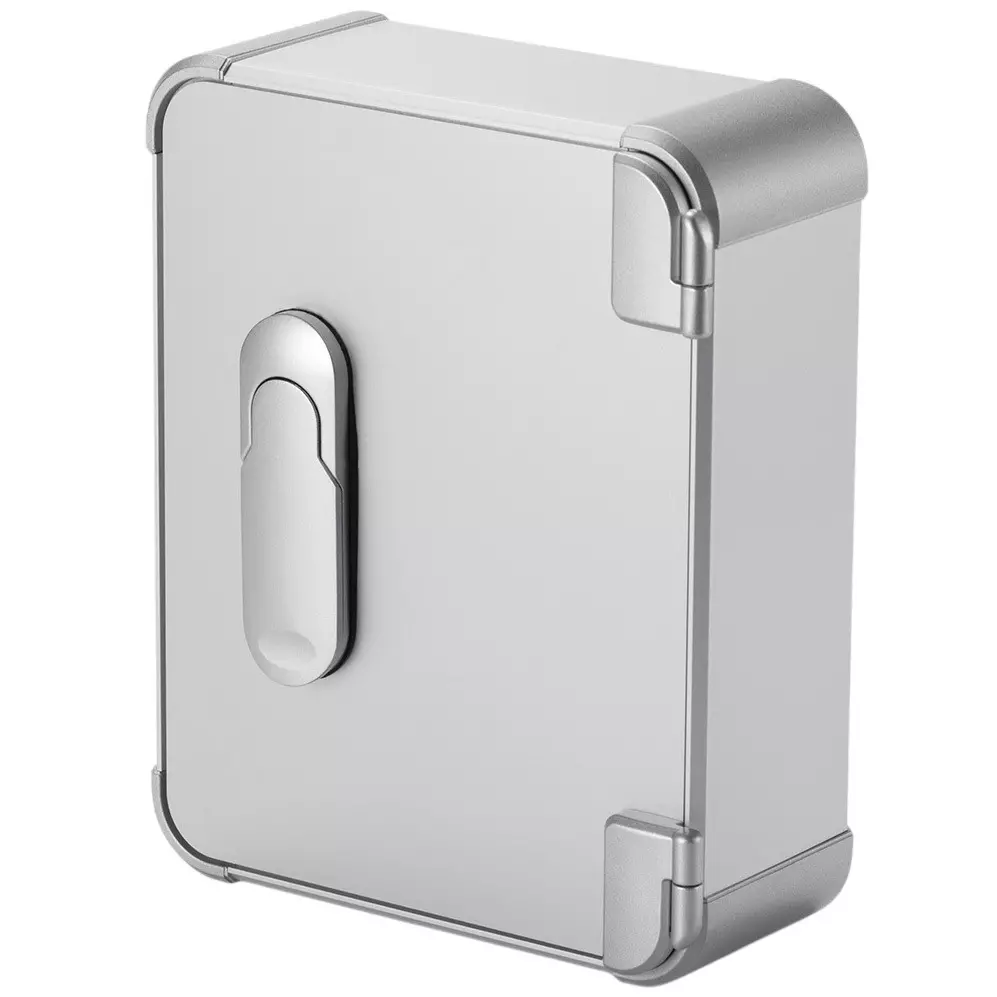 TAKACHI AUH Series Openable Aluminum Control Box 361x265.9x301 mm Silver, AUH266-36-30NSS