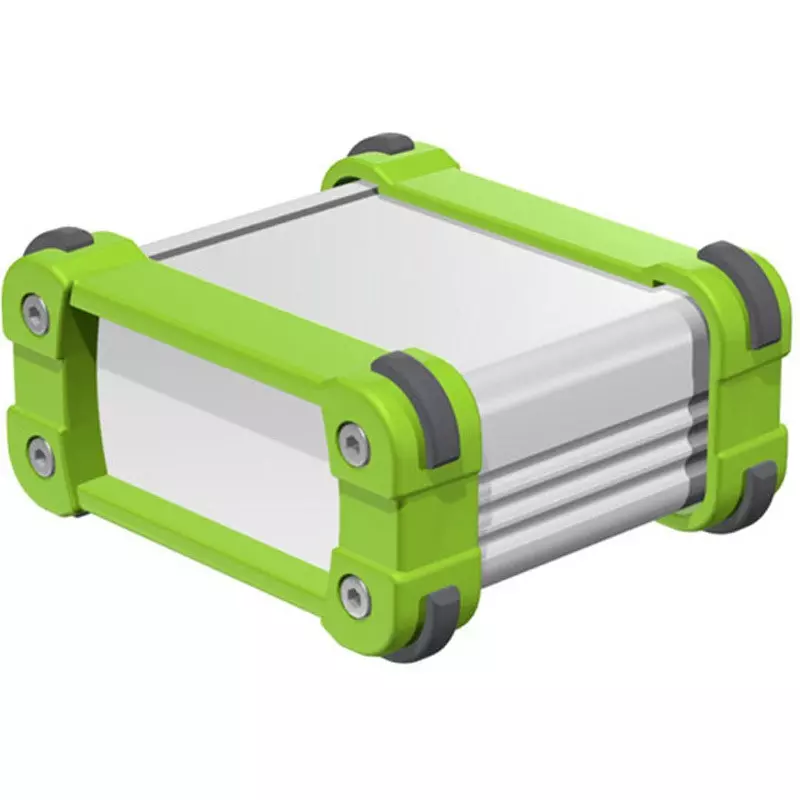 takachi-exp-series-aluminum-enclosure-with-corner-guard-sl-type-60x69x34-mm-silver-lime-exp7-3-6sl