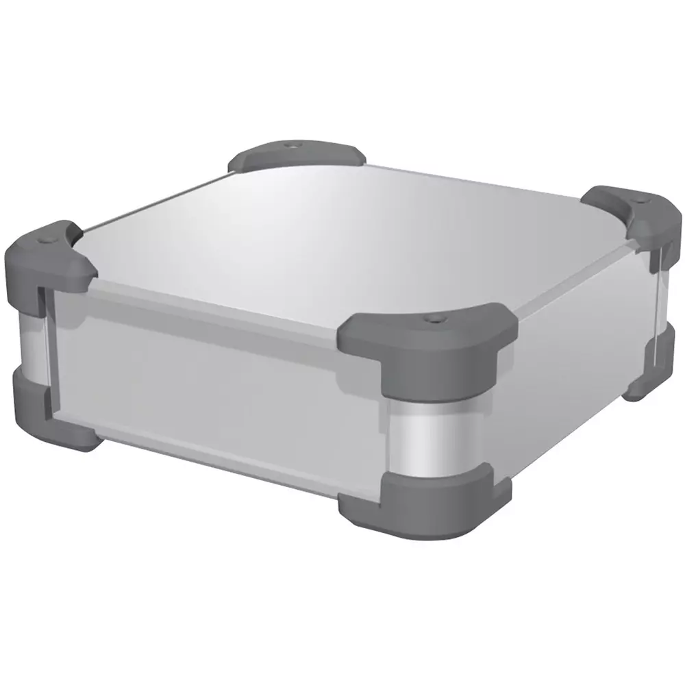 TAKACHI AUG Series Aluminum Case with Corner Guard 508x277.9x438 mm, AUG266-50-43-SG