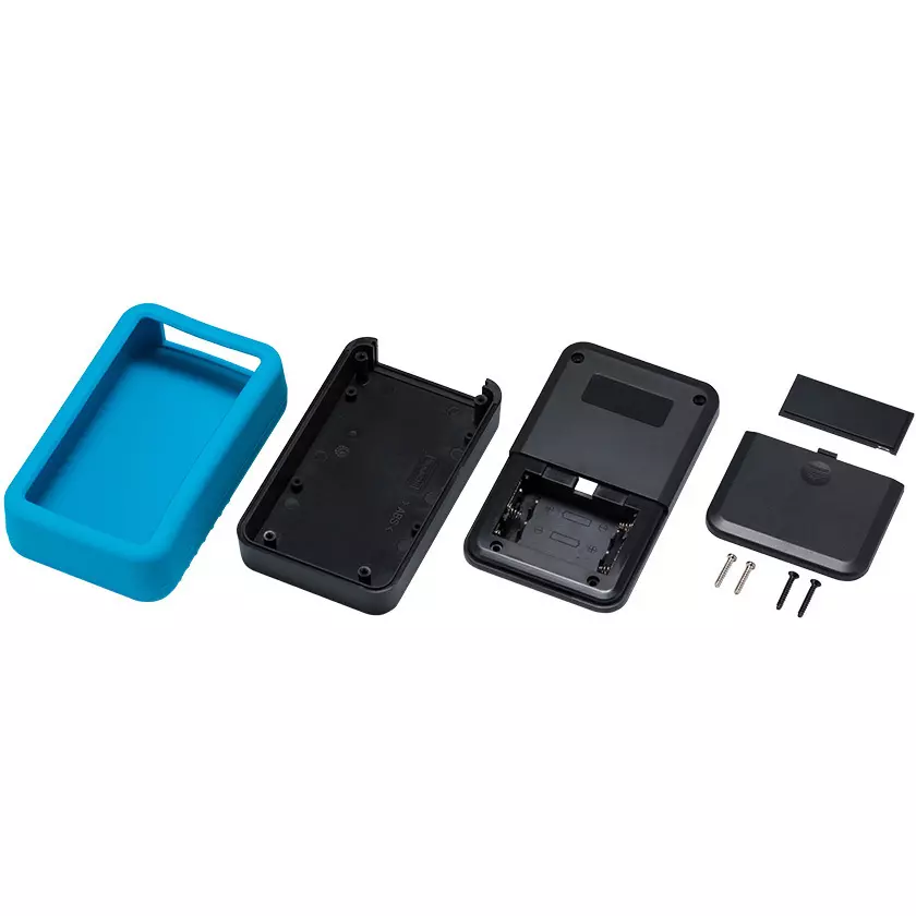 takachi-lcs-series-plastic-handheld-enclosure-with-silicone-cover-120x74x325-mm-dark-gray-blue-lcs115h-f3-db
