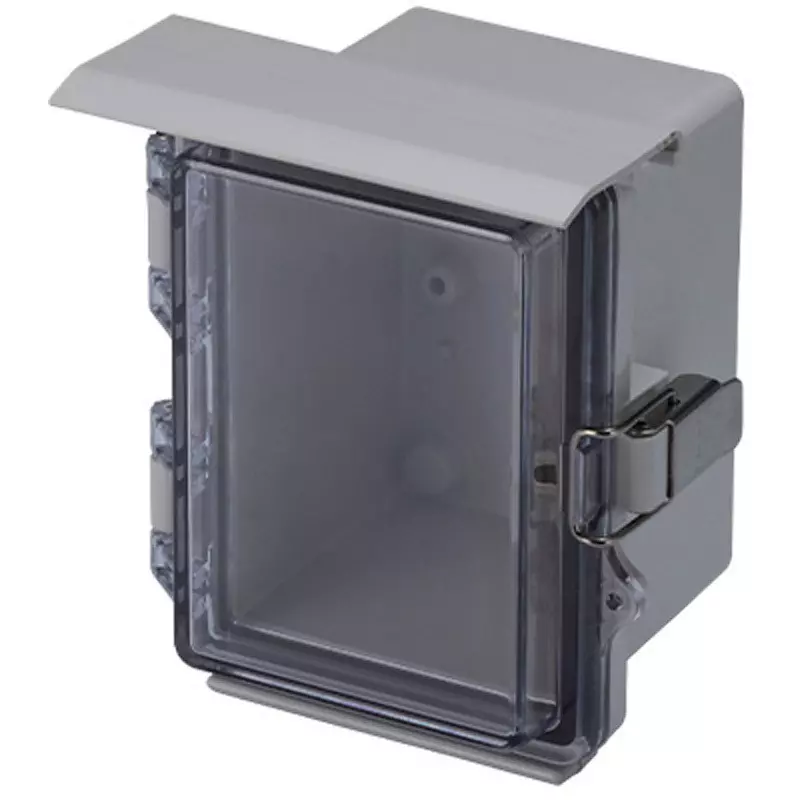 TAKACHI BCAR Series Plastic Box with Waterproof/Dustproof Roof T Type 85x120x90 mm, BCAR091208T