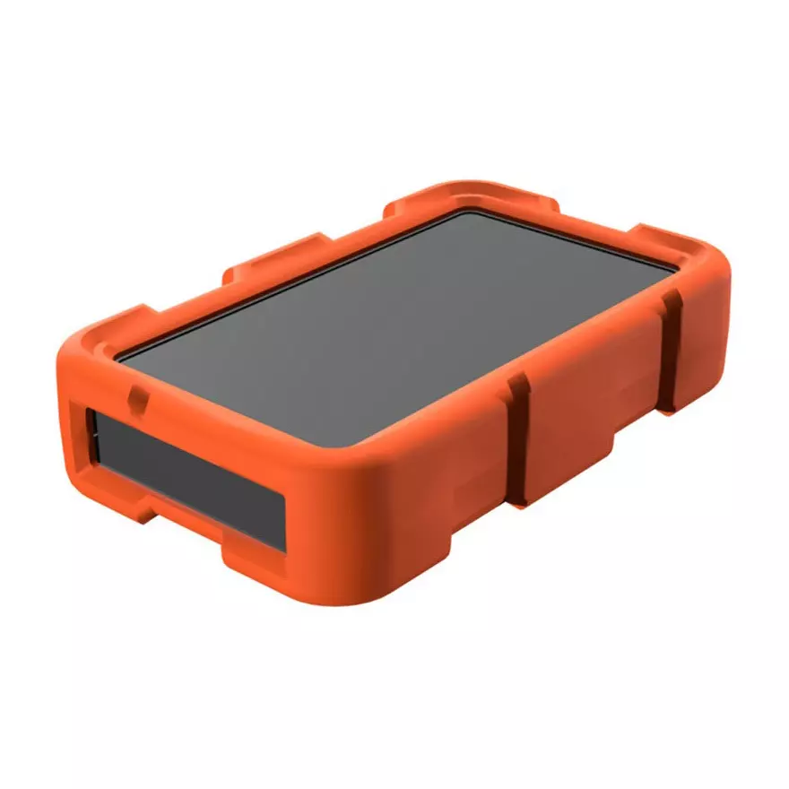 TAKACHI LCT Series Plastic Case with Shock-Resistant Silicone Cover 28x121.9x76 mm, LCT115-F3-DO