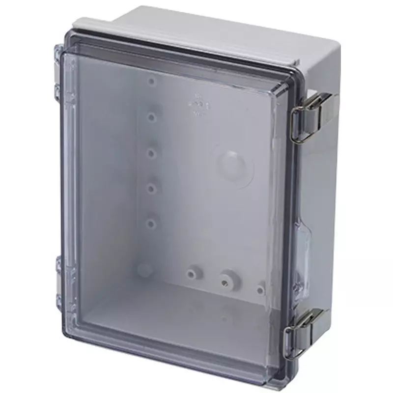 TAKACHI BCAP Series Latch-Hinged Plastic Box T Type 100x210x160 mm, BCAP162110T
