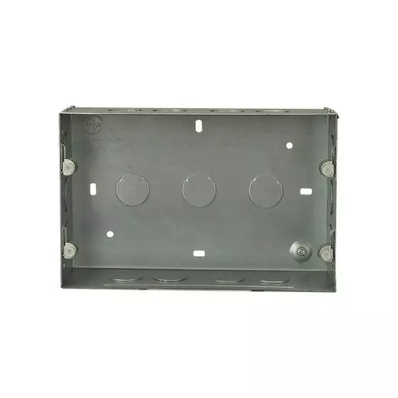 L&T [ Lauritz Knudsen ] Entice GI Metal Box 12 Module 210 x 132 x 61 mm CB91112WM00