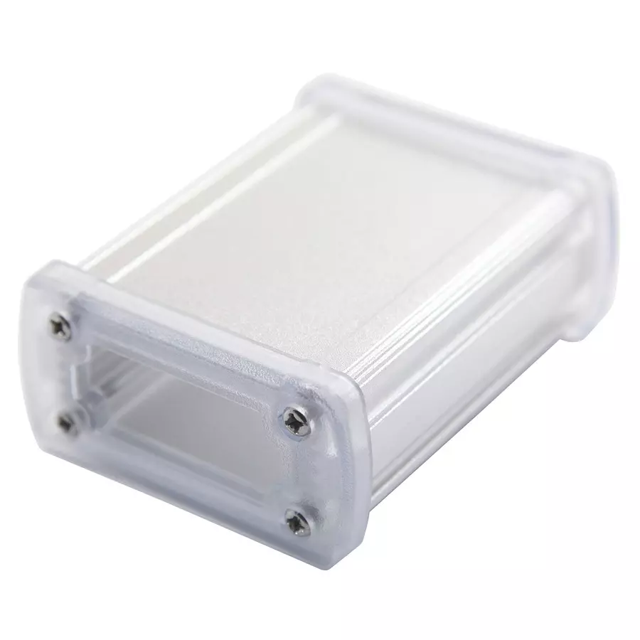 MULTICOMP PRO Metal Enclosures MULTIPURPOSE ENCLOSURE, ALUM, SILVER/CLR, MC002182