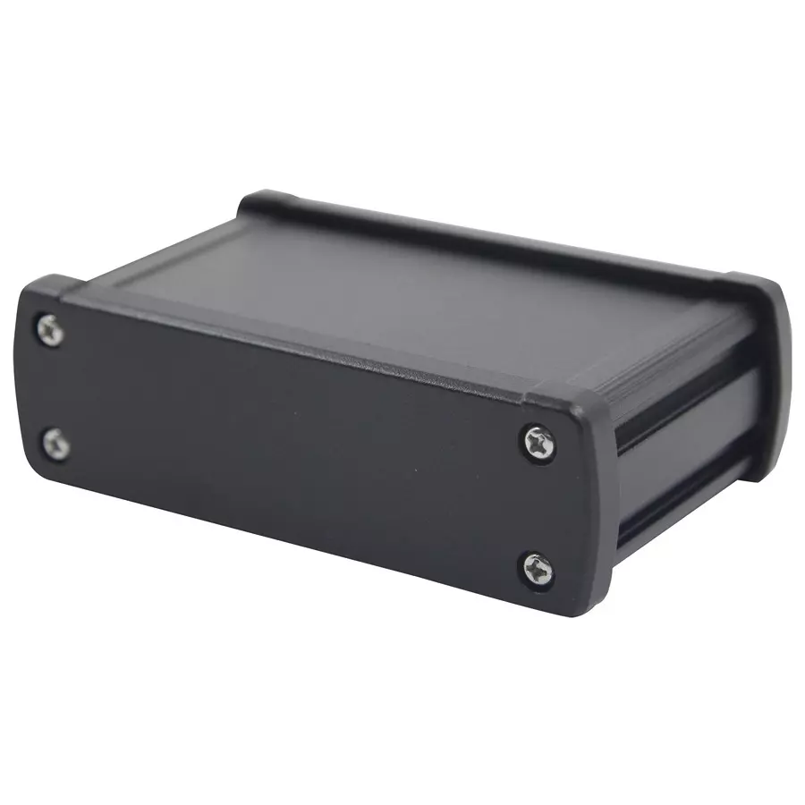 MULTICOMP PRO Metal Enclosures ENCLOSURE, MULTIPURPOSE, ALUM, BLACK, MC002190