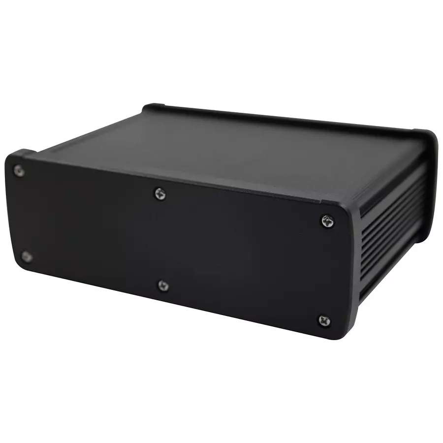 MULTICOMP PRO Metal Enclosures ENCLOSURE, MULTIPURPOSE, ALUM, BLACK, MC002212