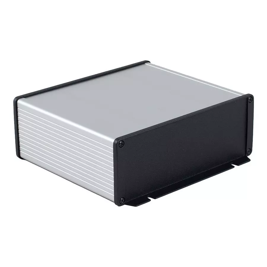 HAMMOND Metal Enclosures ENCLOSURE, MULTIPURPOSE, ALUMINIUM, CLR, 1457U1602.