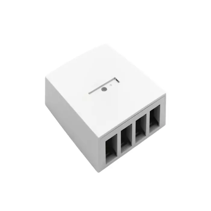 Molex Premise Networks Cat6a Surface BoxWith UTP Shield Type, 181340016