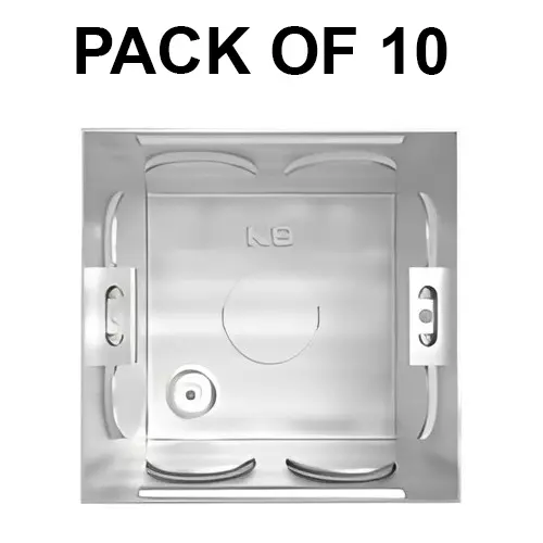 K9 Pro Safe Concealed Metal Box 1 Modular Silver, 9069 (Pack of 10)