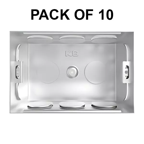 K9 Pro Safe Concealed Metal Box 4 Modular Silver, 9071 (Pack of 10)