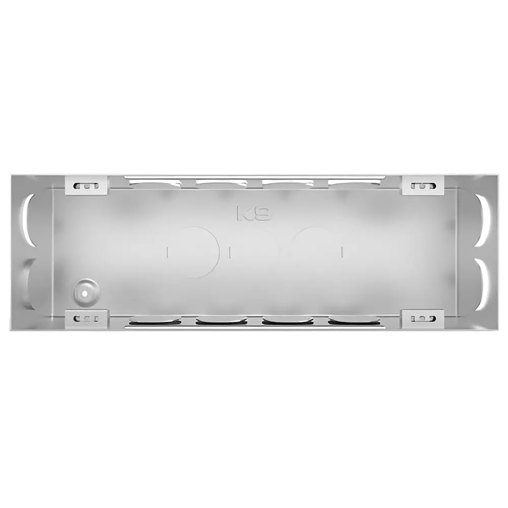 K9 Pro Safe Concealed Metal Box 8 Module (Horizontal) Silver, 9073 (Pack of 5)