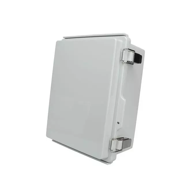 BUD INDUSTRIES Commercial Enclosure Polycarbonate (PC) Gray 210.06 mm (8.27 Inch) Length, PTQ-11048