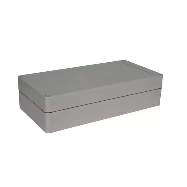 BUD INDUSTRIES Electrical Enclosure Polycarbonate (PC) Gray 240.03 mm (9.45 Inch) Length, PNR-2605