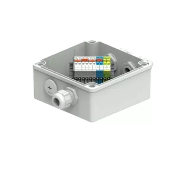 TE CONNECTIVITY Junction Box Plastic 125.6 mm Length, 1SNS470000Z0211