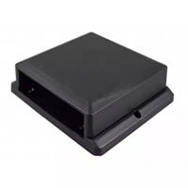 New Age Enclosures Enclosure Acrylonitrile Butadiene Styrene (ABS) 109.22 mm (4.3 Inch) Length, S3A-434313FW