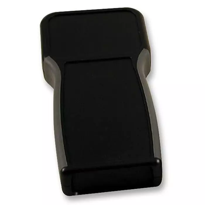 HAMMOND Enclosure, Handheld, T, Black, 1553TTBK