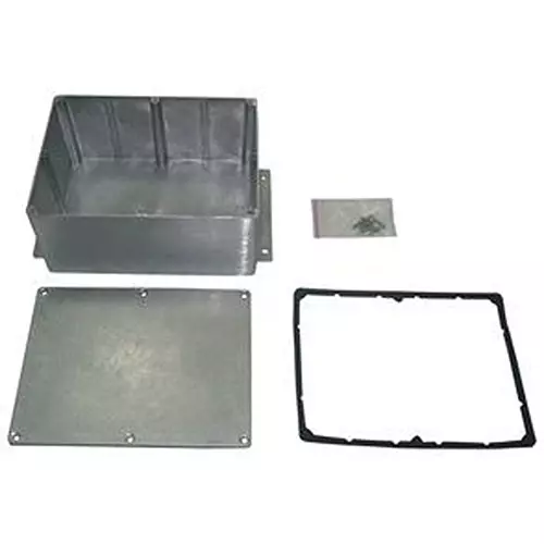 MULTICOMP PRO Enclosure, Wall Mount, Alum, Natural, MC003601
