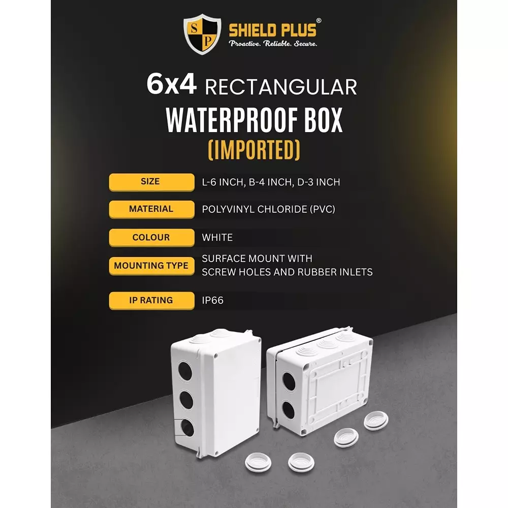 shield-plus-pvc-junction-box-surface-mount-rectangular-waterproof-6x4x3-inch-white--imported-pack-of-50-pcs