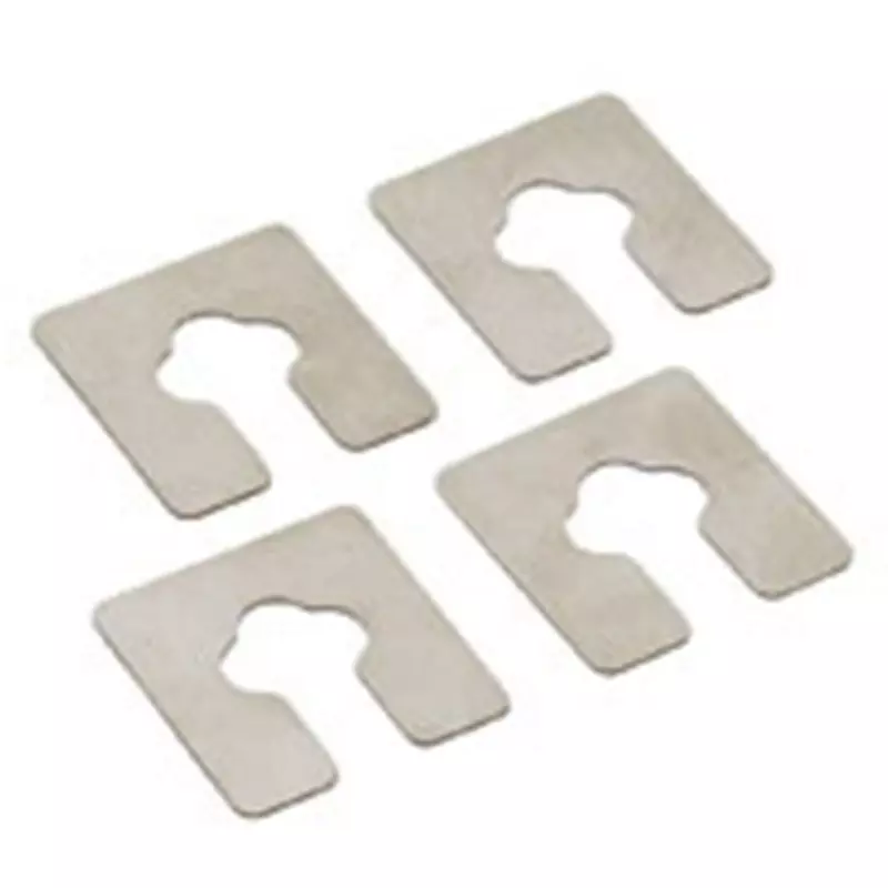 NITTO KOGYO Wall Mount Spacer Stainless Steel 1.2 mm Wall Thickness, BP17-12SK (Set of 10 Pcs)