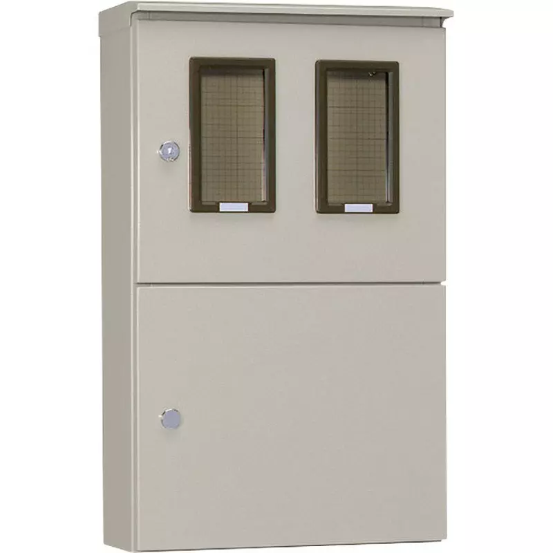 NITTO KOGYO Receiving Instrument Panel Cabinet Iron Body: Cream paint (2.5Y9/1), OMS-2511BC
