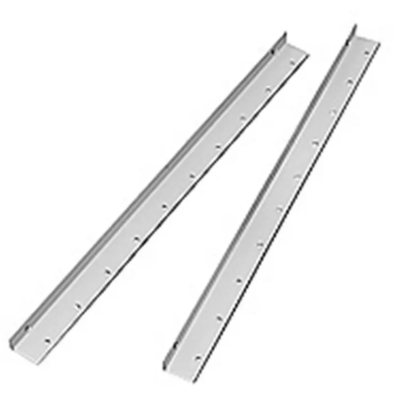 NITTO KOGYO Medium Mount Angle Iron t2.3 light Beige, RD68-5JB (Set of 2 Pcs)