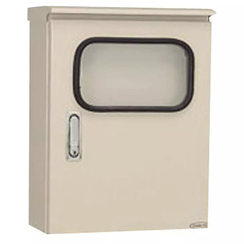 NITTO KOGYO SORM-A Outdoor Control Panel Cabinet with window Stainless Steel (SUS304), SORM25-69A