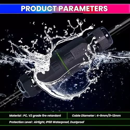 amicitools-junction-box-2-way-ip68-l20-waterproof-outdoor-cable-connector-pack-of-2