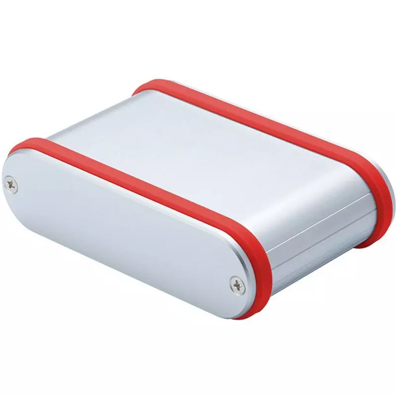 TAKACHI MXB Series Aluminum Mobile Case with Silicone Band 93.2x26.5x66 mm Inner Dia, MXB3-11-7SRH