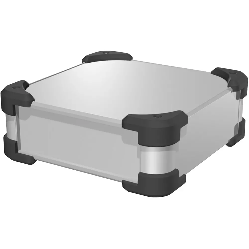 TAKACHI AUG Series Aluminum Case with Corner Guard 438x56x438 mm, AUG44-43-43-SB