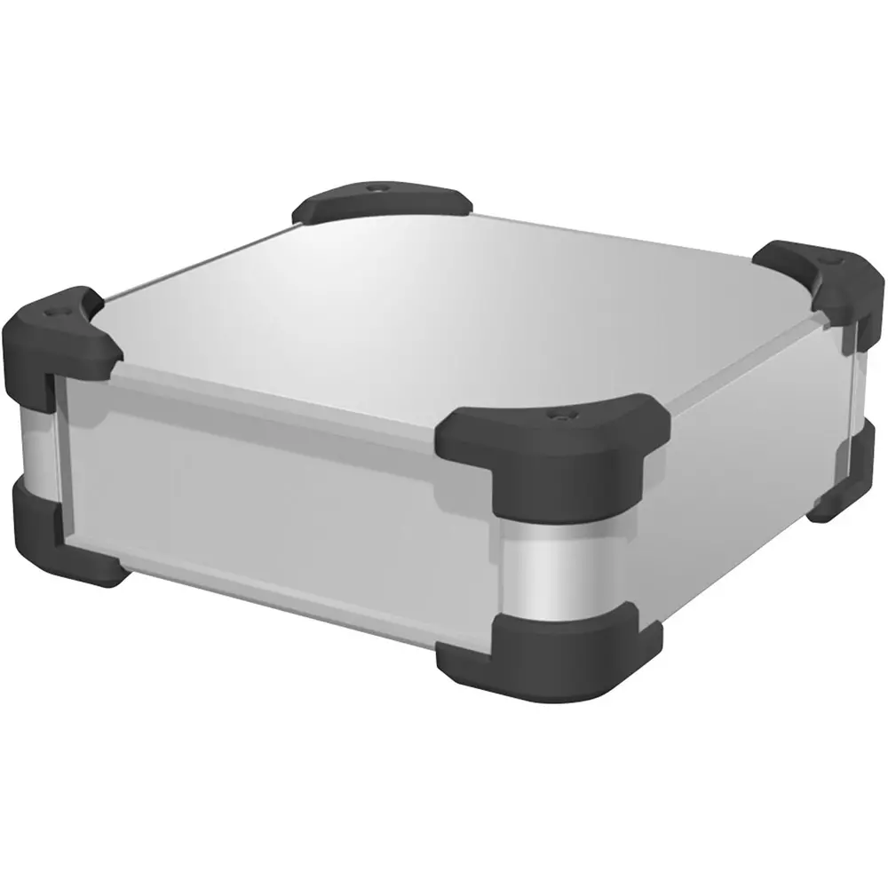 TAKACHI AUG Series Aluminum Case with Corner Guard 168x161x258 mm, AUG149-16-25-SB