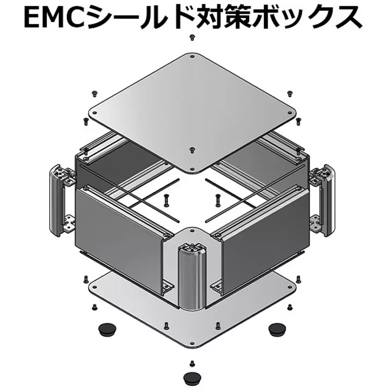takachi-auxe-series-emc-shield-box-430x66x160-mm-silver-black-auxe66-43-16ap-sb