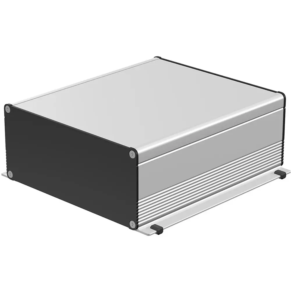 takachi-exf-series-aluminum-extrusion-case-with-flanged-feet-232x1035x273-mm-silver-black-exf23-10-27sb