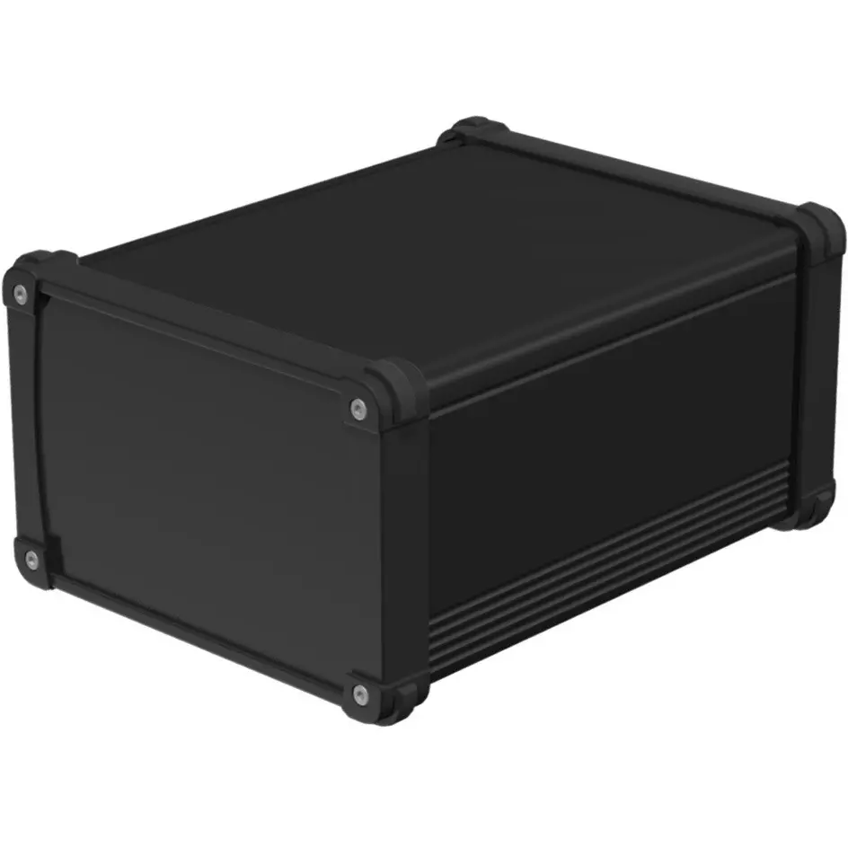 TAKACHI EXW Series Aluminum Case with Corner Guard 197x151x101 mm, EXW15-10-20BB