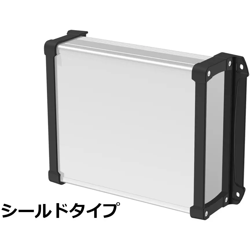 takachi-exef-series-flanged-emc-shield-aluminum-enclosure-240x90x290-mm-external-dimension-silver-black-exef24-9-29sb