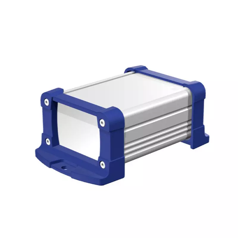 TAKACHI EXEF Series Flanged EMC Shield Aluminum Enclosure 66x44x87 mm External Dimension, EXEF7-4-9SN
