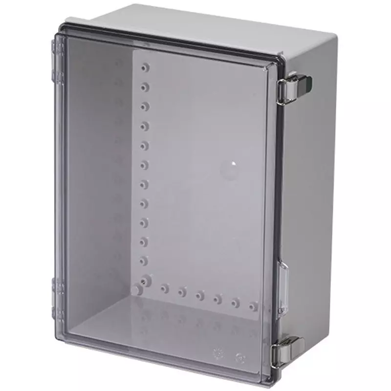 TAKACHI BCAP Series Latch-Hinged Plastic Box T Type 181x400x300 mm, BCAP304018T
