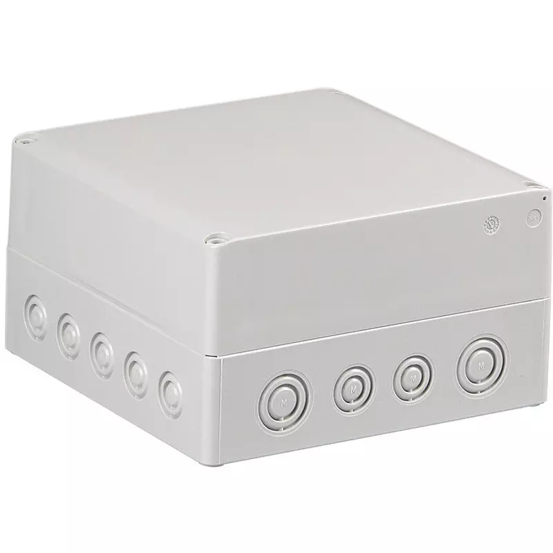 TAKACHI SPCM Series Waterproof Box with Knockout 100x175x175 mm Outer Dimension, SPCM181810G