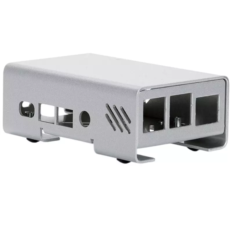 TAKACHI Raspberry Pi Aluminum Case Aluminum Material Metallic, RPI-4B-1