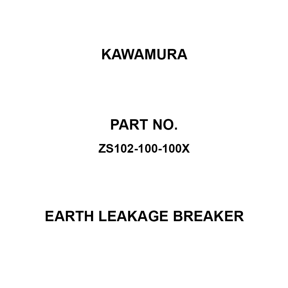Kawamura Industrial AC Current Collector Box MCB3P3E50AF50AT 2 Branch Circuits, SPVSA-0275-SP1