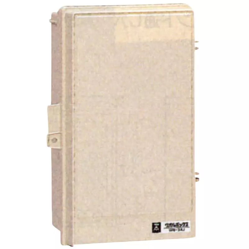 MIRAI Wall Box IPX3 Protection Class side Through Hole 【ELB】3 P100 AFx1 Mounting Space, WB-3AOJ