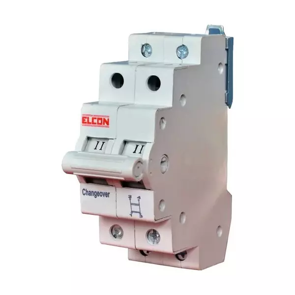 Mr. SAFETY Two Way Center off MCB Changeover Switch Double Pole 63 Amp, 4MCSW263