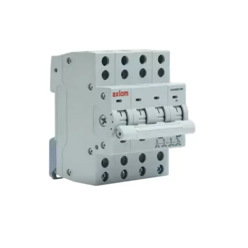 Axiom MCB Changeover Switch Two-Way Centre Off Double Pole 25 Amp Two-Way Centre Off, AX 2 CH 25